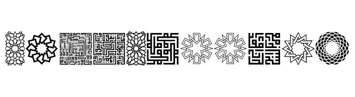 KufiPattern  免费字体下载