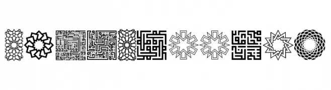 KufiPattern  免费字体下载