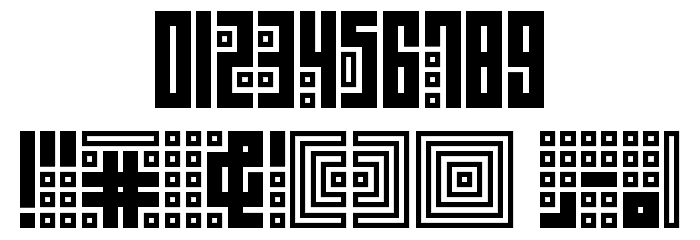Kuficality Unica Font OTHER CHARS