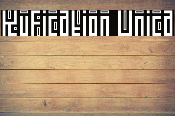 Kufication Unica Example 3