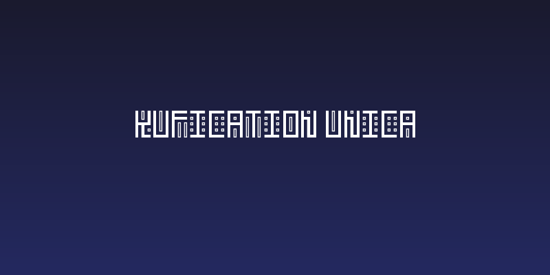 Kufication Unica Social Header