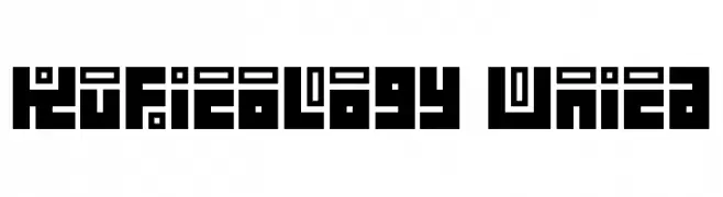 Kuficology Unica  免费字体下载