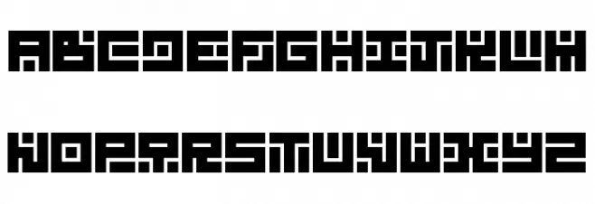 Kuficology Font Litere mari