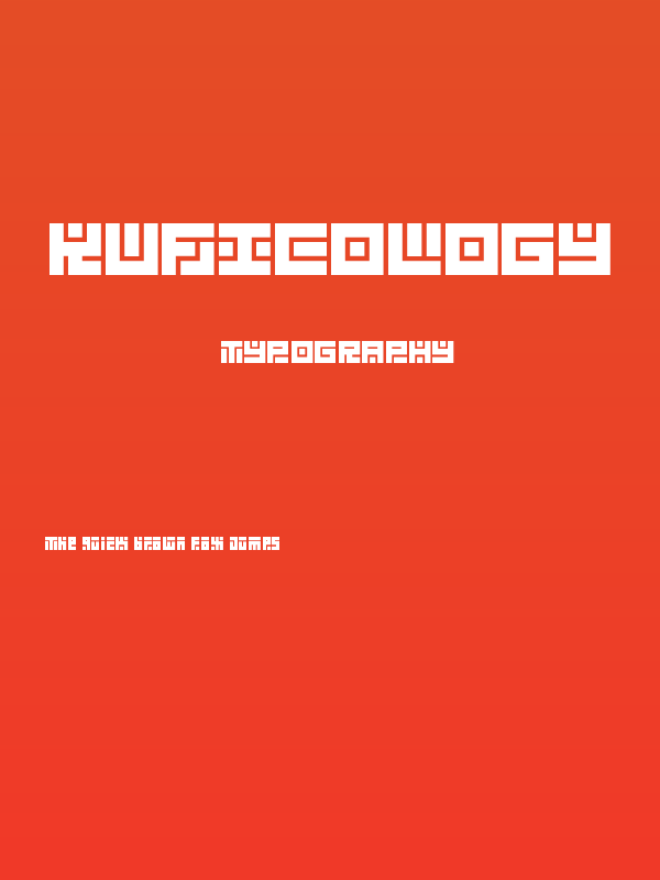 Kuficology Poster