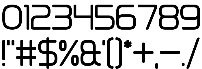 Kuiper Belt Font OTHER CHARS