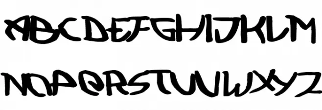 Kujiwara Demo Font Litere mari