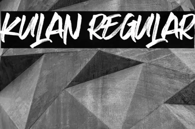 Kulan Regular Font examples