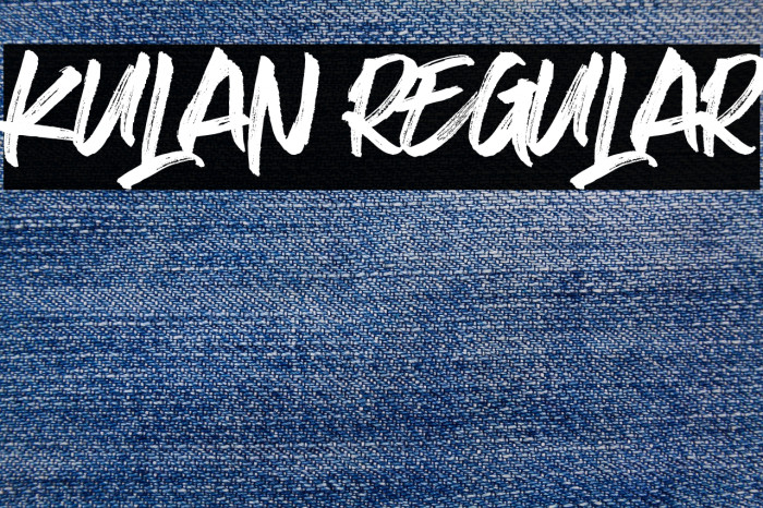 Kulan Regular Example 3