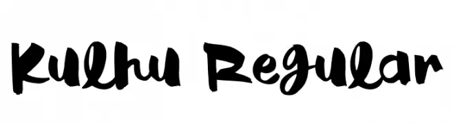Kulhu Regular  Frei Schriftart Herunterladen