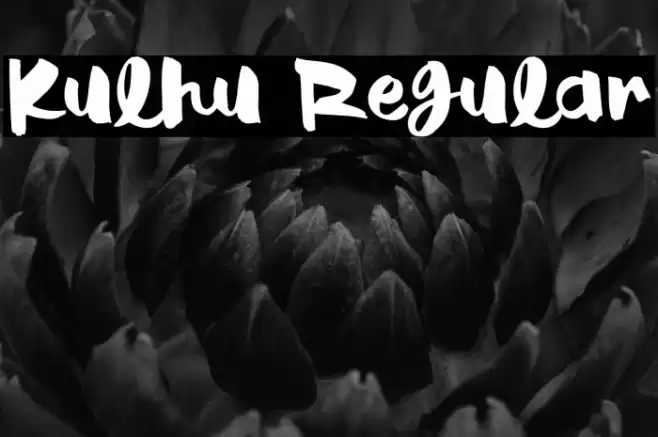 Kulhu Regular Font examples