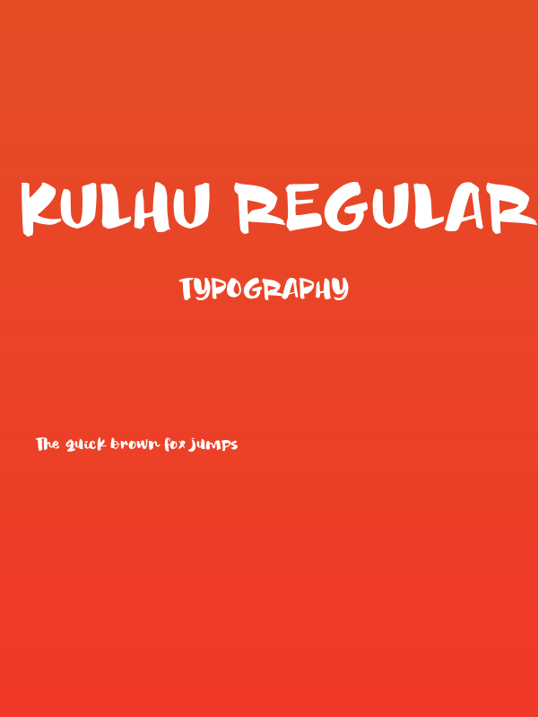 Kulhu Regular Poster