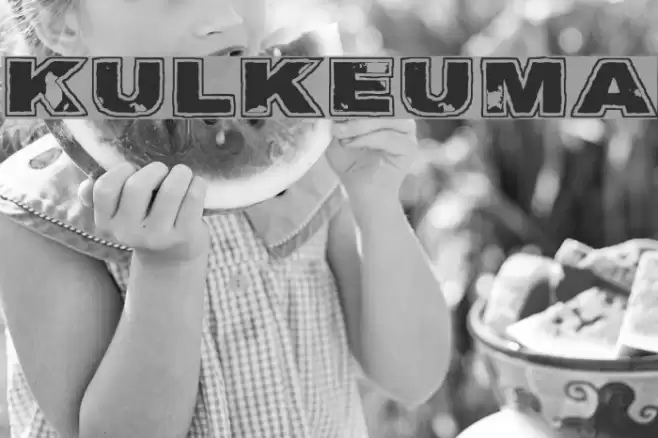 Kulkeuma Font examples