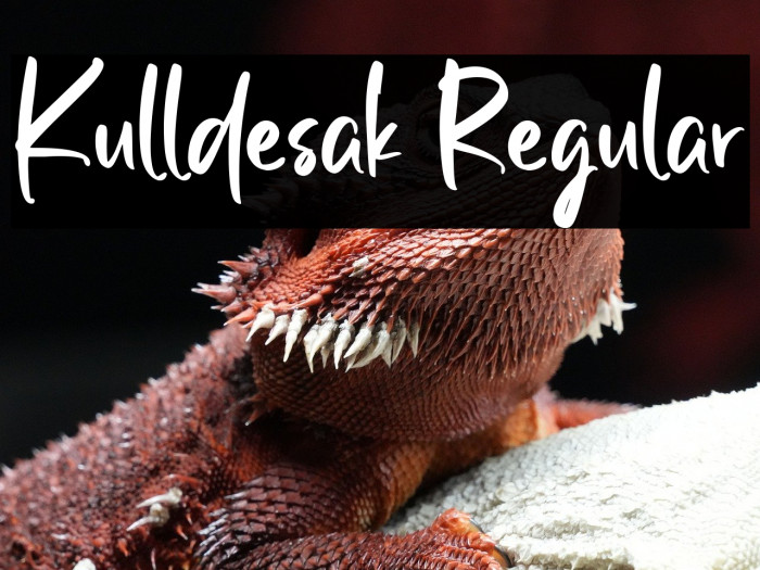 Kulldesak Regular Example 2