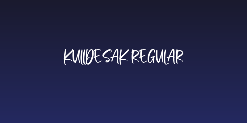 Kulldesak Regular Social Header