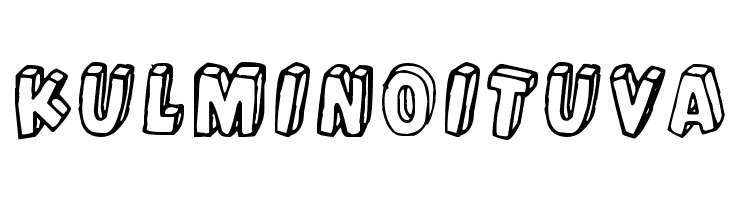 Kulminoituva  Free Fonts Download