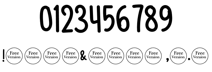 Kulo Free Version Font OTHER CHARS
