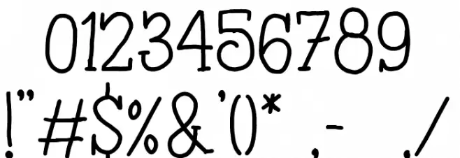 Kulon Font OTHER CHARS