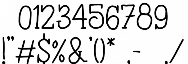 Kulon Font OTHER CHARS