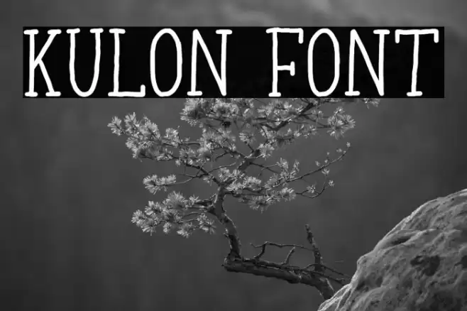 Kulon Font examples