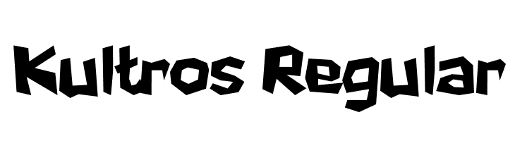 Kultros Regular  Free Fonts Download
