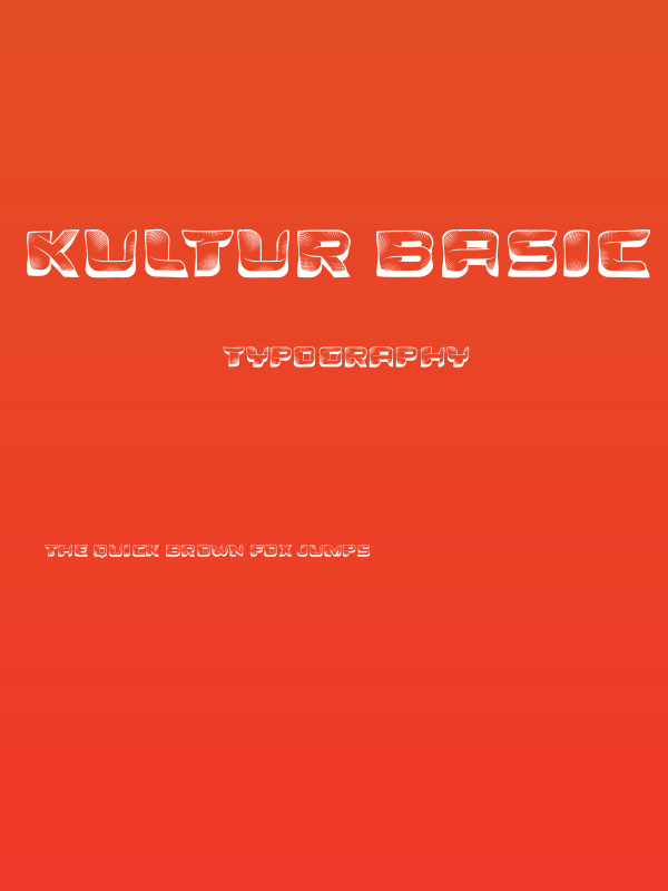 Kultur Basic Regular Poster