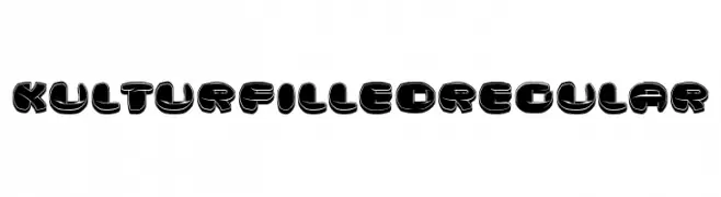Kultur Filled Regular  Free Fonts Download
