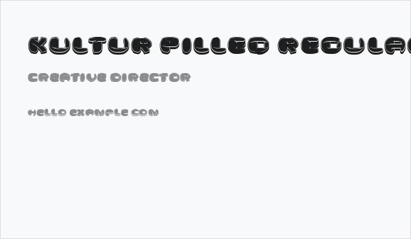 Kultur Filled Regular Business Card