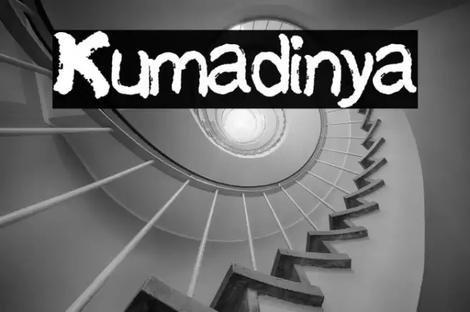 Kumadinya Font examples