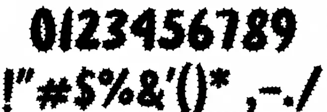 Kuman Font OTHER CHARS