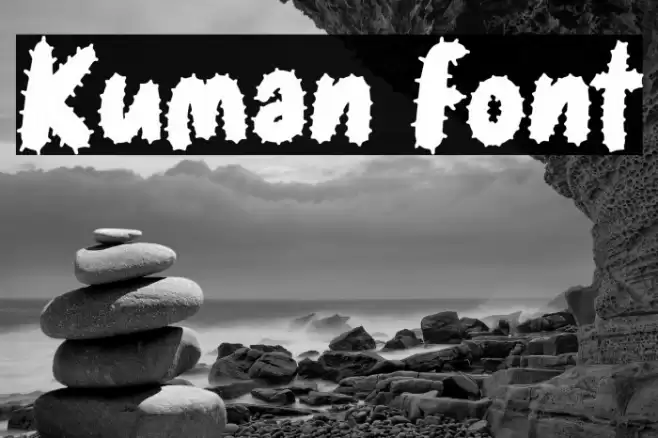 Kuman Font examples