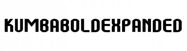 Kumba Bold Expanded  les polices de caractères gratuit tlcharger