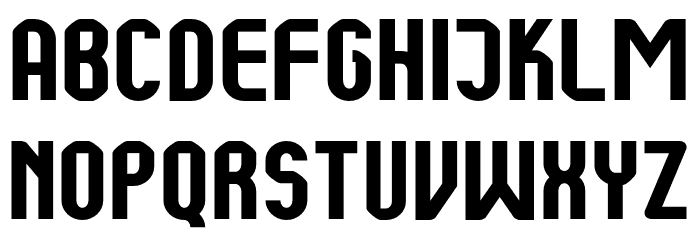 Kumba Bold Font LOWERCASE