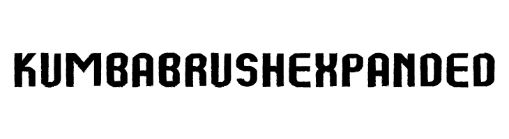 Kumba Brush Expanded  Descarca Fonturi Gratis