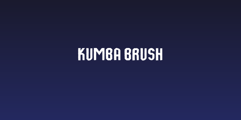 Kumba Brush Social Header