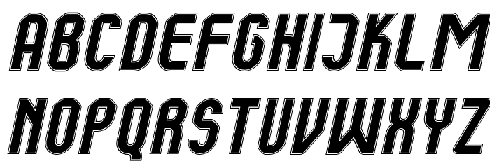 Kumba College Italic Font LOWERCASE