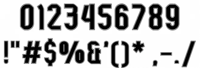 Kumba College Font OTHER CHARS