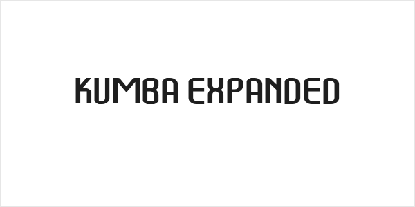 Kumba Expanded Logo