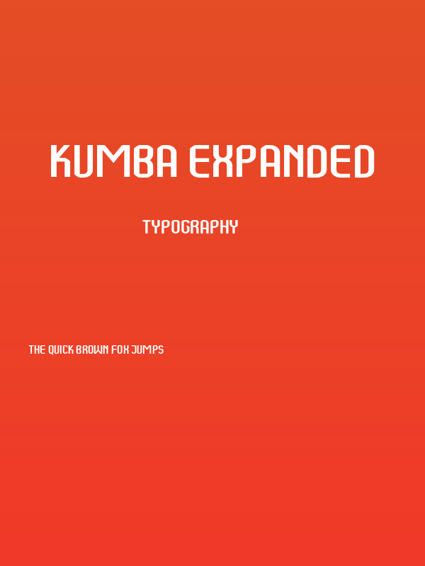 Kumba Expanded Poster