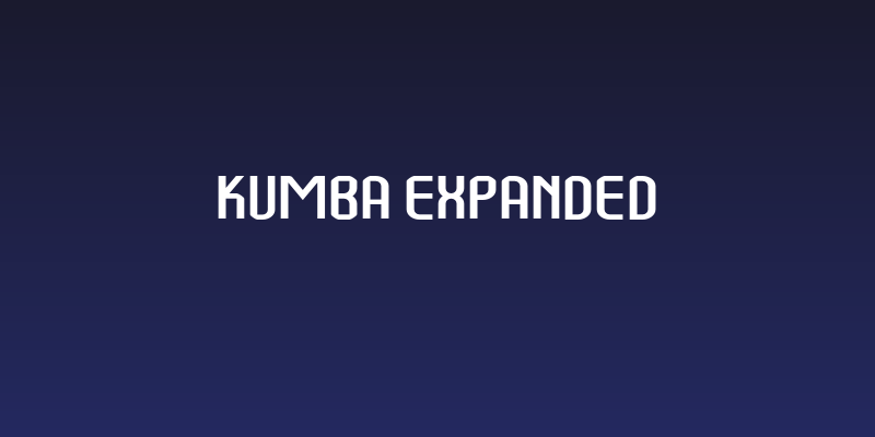 Kumba Expanded Social Header