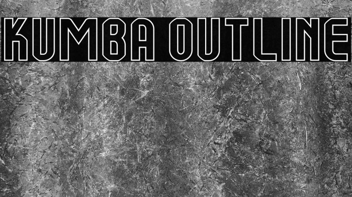 Kumba Outline Example 2