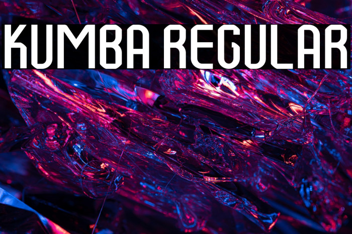 Kumba Regular Example 3