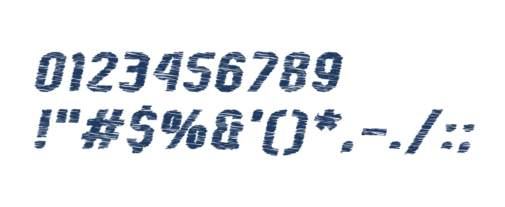 Kumba Scrawl Bold Expanded Italic Other Characters