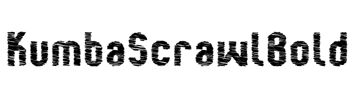 Kumba Scrawl Bold  Descarca Fonturi Gratis