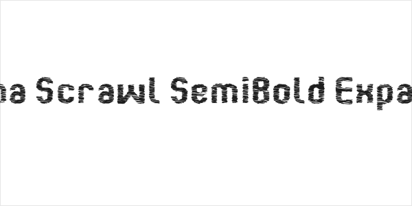 Kumba Scrawl SemiBold Expanded Logo