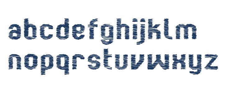 Kumba Scrawl SemiBold Expanded Lowercase