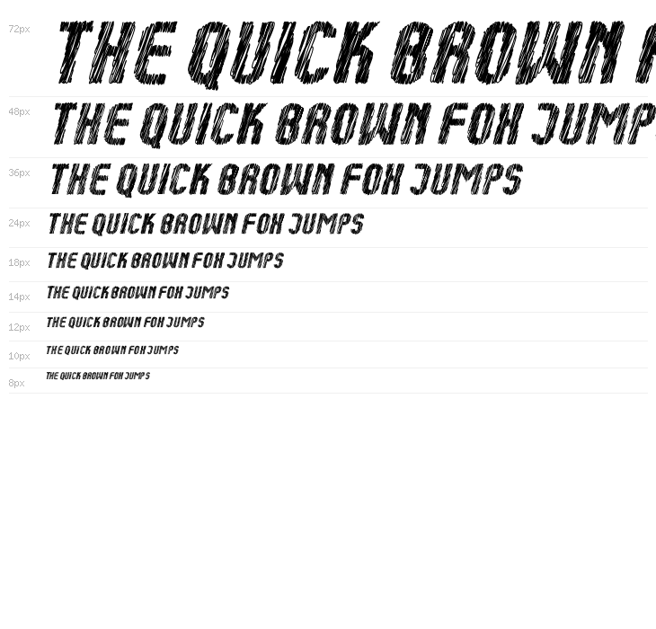 Kumba Sketch Bold Italic Waterfall