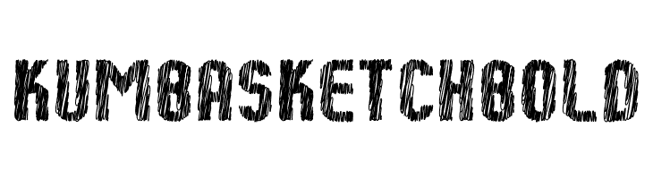 Kumba Sketch Bold  Fuentes Gratis Descargar