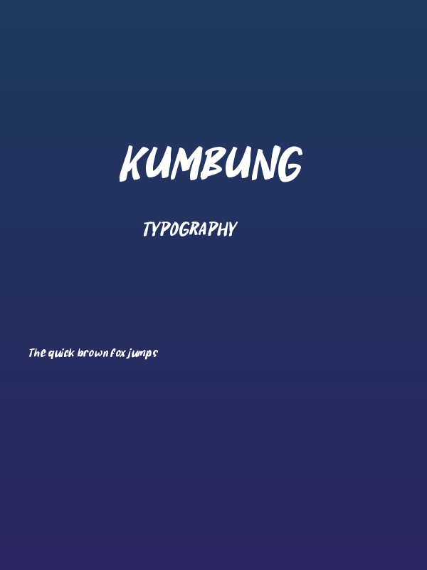 Kumbung Poster