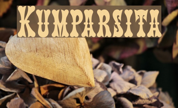 Kumparsita Font examples