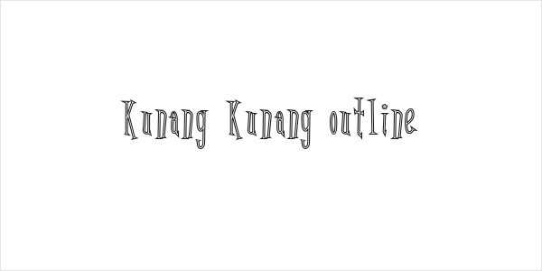 Kunang Kunang outline Logo